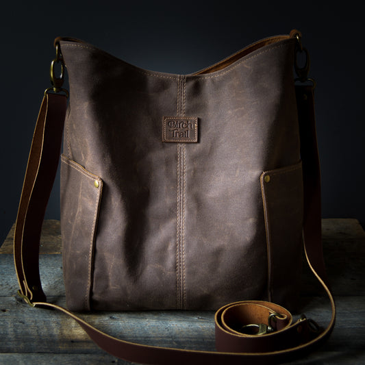 Compass Bag - Dark Oak