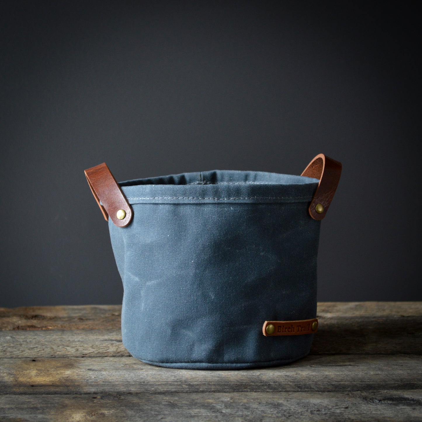 Waxed Canvas Planter