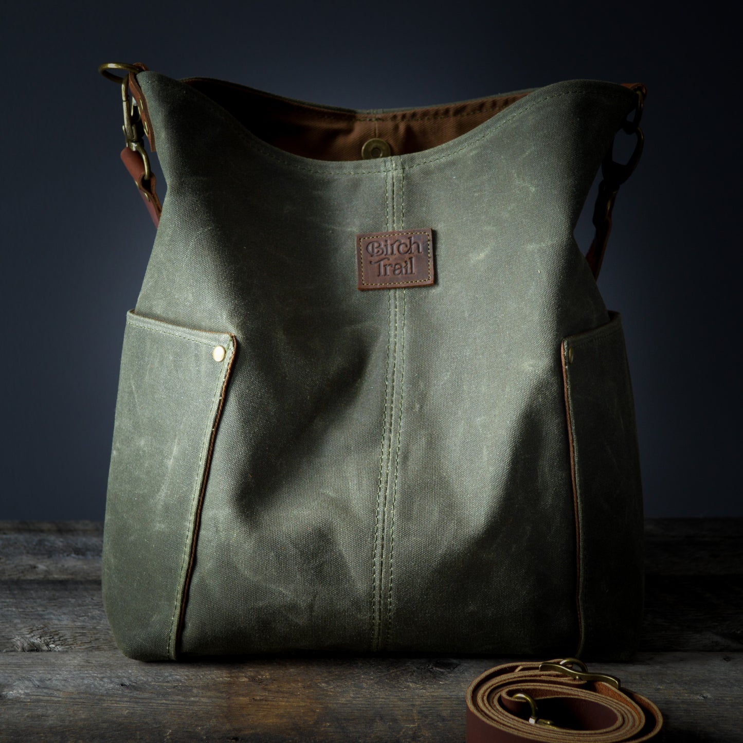 Compass Bag - Olive Green