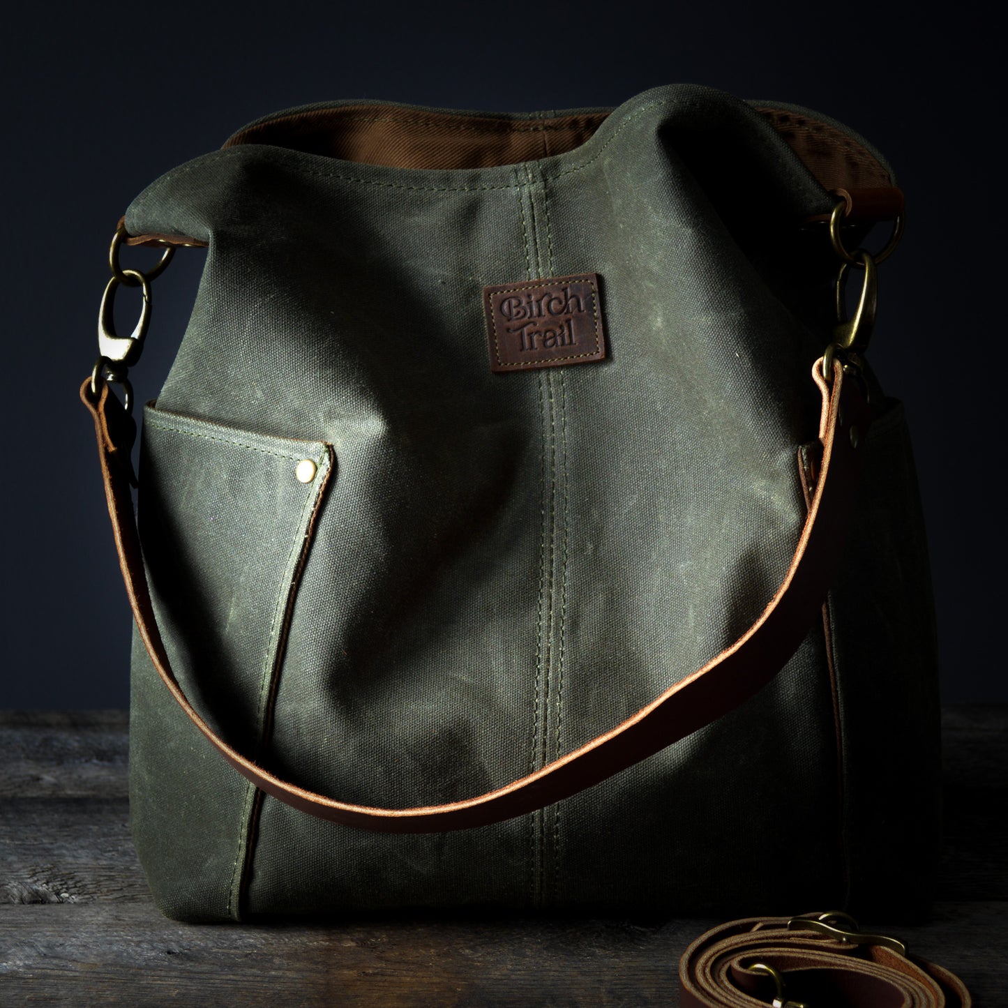 Compass Bag - Olive Green