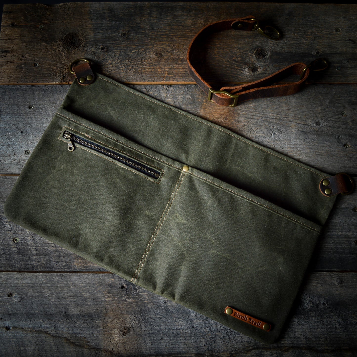 Waxed Canvas Maker Apron