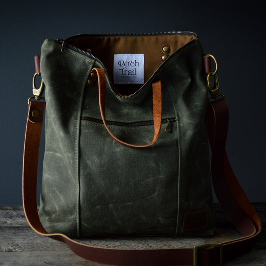 Redwood Tote - Olive Green