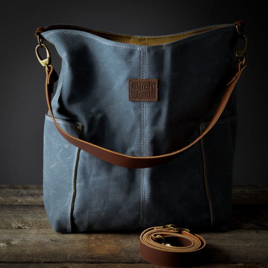 Compass Bag - Blue Slate